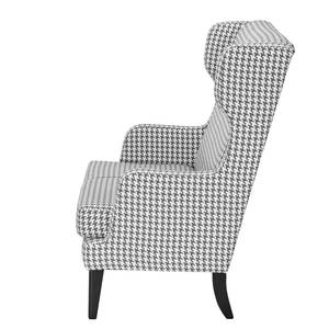 Sofa Grenfell (2-Sitzer) Strukturstoff - Weiß / Grau