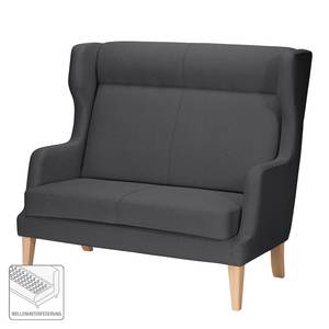 Sofa Grenfell (2-Sitzer) Webstoff Anthrazit