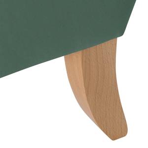 Sofa Grenfell (2-Sitzer) Webstoff Meeresgrün