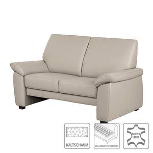 Sofa Grimsby (2-Sitzer) Echtleder Taupe