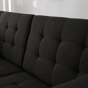 Sofa Grums II (2-Sitzer) Webstoff Anthrazit