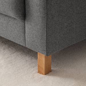 Sofa Grums II (2-Sitzer) Webstoff Platin