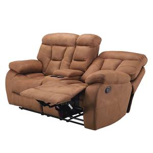 Fauteuils de cinéma Hankey Microfibre 2 places - Marron clair