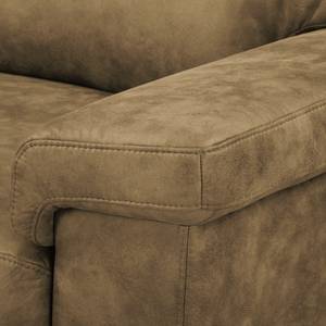 Sofa Hazel Green (2-Sitzer) Antiklederlook - Beige