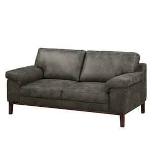 Sofa Hazel Green (2-Sitzer) Antiklederlook - Braungrau