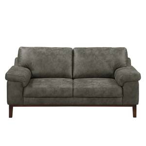 Sofa Hazel Green (2-Sitzer) Antiklederlook - Braungrau