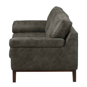 Sofa Hazel Green (2-Sitzer) Antiklederlook - Braungrau