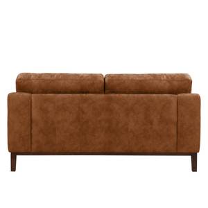 Sofa Hazel Green (2-Sitzer) Antiklederlook - Cognac