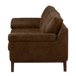 Sofa Hazel Green (2-Sitzer) Antiklederlook - Espresso