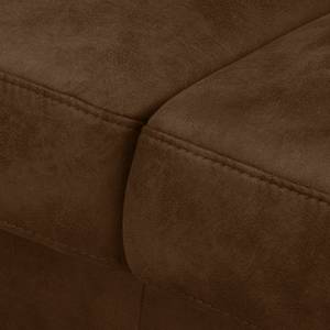 Sofa Hazel Green (2-Sitzer) Antiklederlook - Espresso