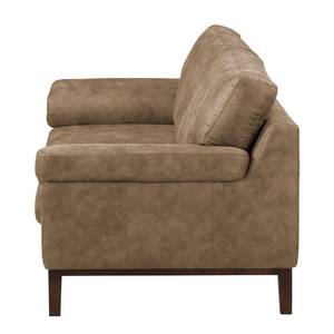 Sofa Hazel Green (2-Sitzer) Antiklederlook - Latte Macchiato