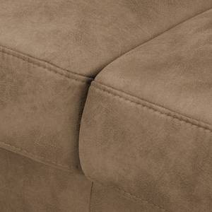 Sofa Hazel Green (2-Sitzer) Antiklederlook - Latte Macchiato