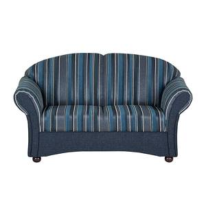 Sofa Henry (2-Sitzer) Webstoff Blau