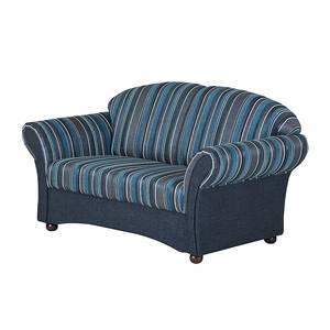 Sofa Henry (2-Sitzer) Webstoff Blau