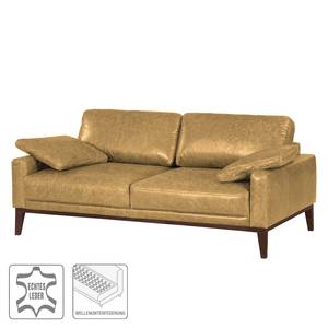 2-Sitzer Sofa HORLEY Echtleder Cerys: Beige