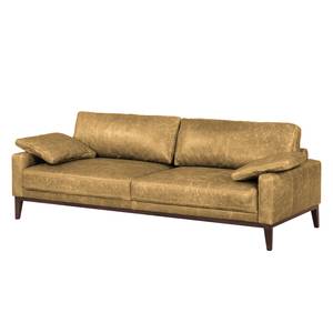 Sofa Horley (3-Sitzer) Echtleder Beige