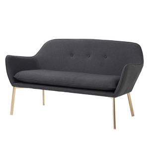 Sofa Hot Springs Webstoff (2-Sitzer) Grau