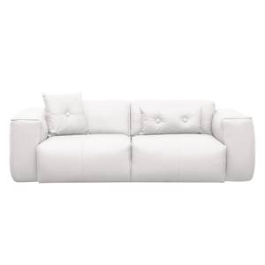 2-Sitzer Sofa HUDSON Echtleder Neka: Weiß