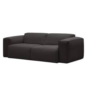 2-Sitzer Sofa HUDSON Webstoff Anda II: Anthrazit