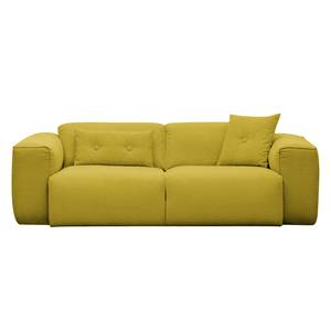 2-Sitzer Sofa HUDSON Webstoff Milan: Gelb