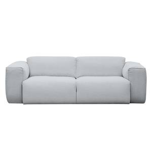 2-Sitzer Sofa HUDSON Webstoff Anda II: Silber