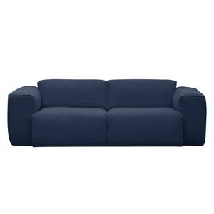 2-Sitzer Sofa HUDSON Webstoff Milan: Dunkelblau