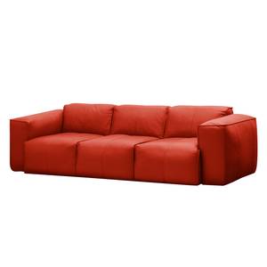 Sofa Hudson I (3-Sitzer) Echtleder Echtleder Neka: Rot