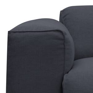 Sofa Hudson I (3-Sitzer) Webstoff Webstoff Milan: Anthrazit