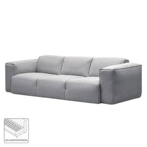 Canapé Hudson I (3 places) Tissu Tissu Saia: Gris clair