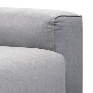 Canapé Hudson I (3 places) Tissu Tissu Saia: Gris clair