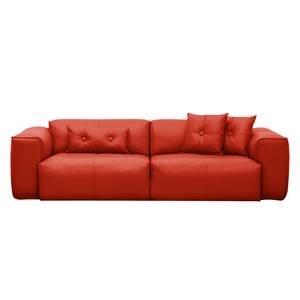 3-Sitzer Sofa HUDSON Echtleder Neka: Rot