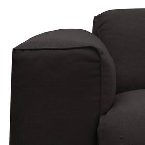 3-Sitzer Sofa HUDSON Webstoff Anda II: Anthrazit