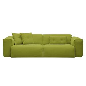 3-Sitzer Sofa HUDSON Webstoff Anda II: Grün