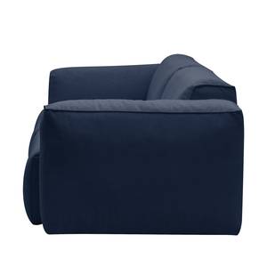 3-Sitzer Sofa HUDSON Webstoff Milan: Dunkelblau