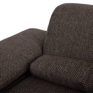 Sofa Infinity 2-Sitzer - Kunstleder/Strukturstoff - Braun