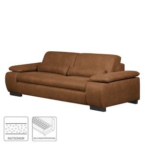 Sofa Infinity (3-Sitzer) Antiklederlook Cognac