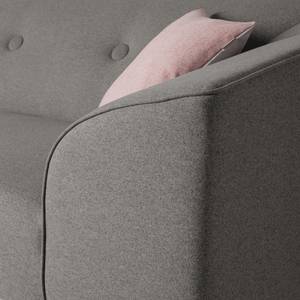 Sofa Jelsa (3-Sitzer) Webstoff Webstoff - Grau
