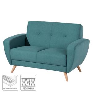 Sofa Jerry (2-Sitzer) Microfaser - Petrol