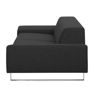 Sofa Kato (3-Sitzer) Webstoff Stoff Felia II: Anthrazit