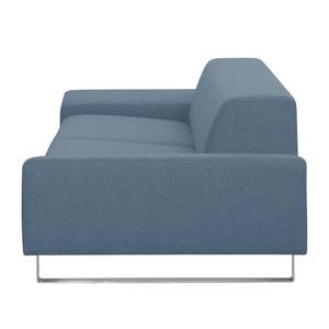 Sofa Kato (3-Sitzer) Webstoff Stoff Felia II: Hellblau