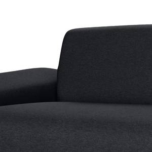 Sofa Kato (2,5-Sitzer) Webstoff Stoff Lotana: Anthrazit