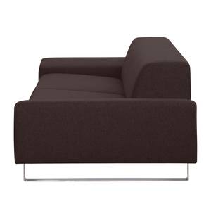 Sofa Kato (3-Sitzer) Webstoff Stoff Lotana: Braun