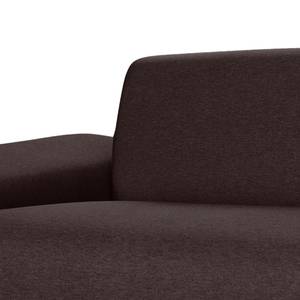 Sofa Kato (3-Sitzer) Webstoff Stoff Lotana: Braun