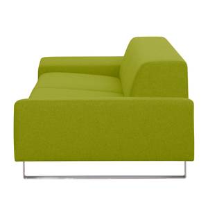 Sofa Kato (3-Sitzer) Webstoff Stoff Lotana: Grün