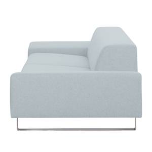 Sofa Kato (3-Sitzer) Webstoff Stoff Lotana: Hellgrau