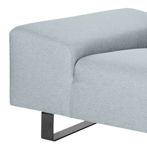 Sofa Kato (2,5-Sitzer) Webstoff Stoff Lotana: Hellgrau