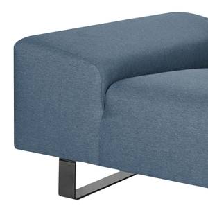 Sofa Kato (3-Sitzer) Webstoff Stoff Felia II: Hellblau