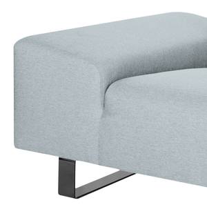 Sofa Kato (3-Sitzer) Webstoff Stoff Lotana: Hellgrau