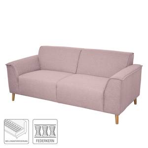 Sofa Kentani (2,5-Sitzer) Flachgewebe - Hellrosa