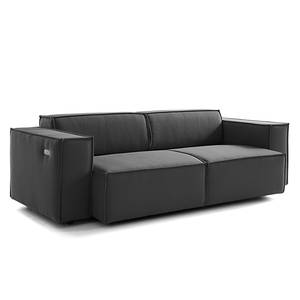 2,5-Sitzer Sofa KINX Webstoff - Webstoff Osta: Anthrazit - Sitztiefenverstellung